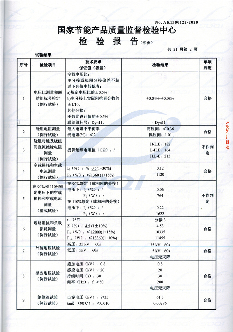 高低压试验报告-S11-1250天河天河天河油浸式变压器-2.jpg